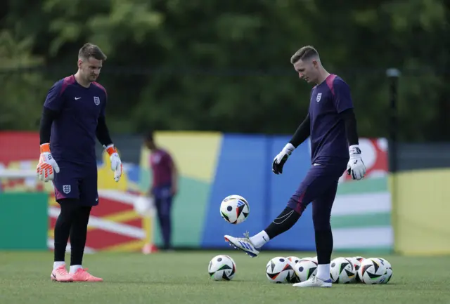 Tom Heaton and Dean Henderson