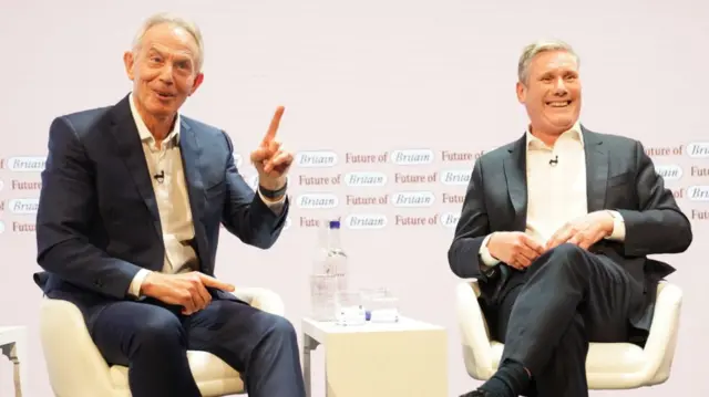 Labour leader Sir Keir Starmer during the Tony Blair Institute for Global Change's Future of Britain Conference in central London in July 2023