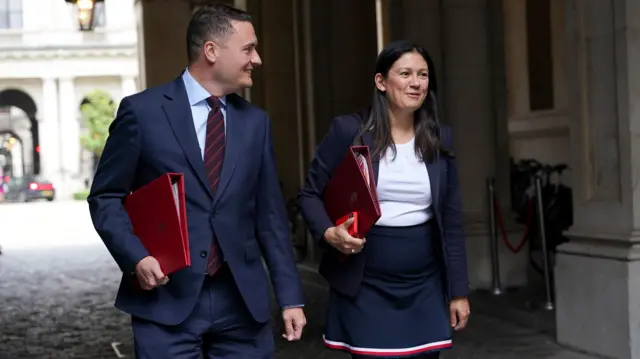 Health Secretary Wes Streeting and Culture Secretary Lisa Nandy