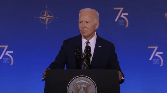 Biden speaking