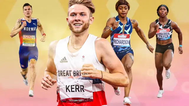 Team GB athletics graphic