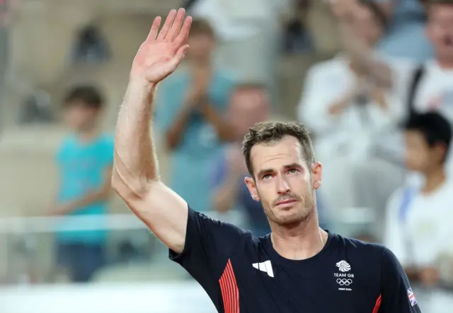 Andy Murray of Team Great Britain