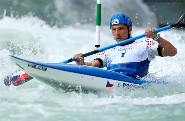 Jiri Prskavec of Team Czechia competes