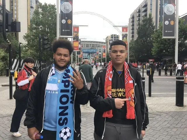 United and City fan