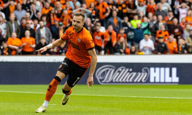 Kristijan Trapanovski has impressed for Dundee United