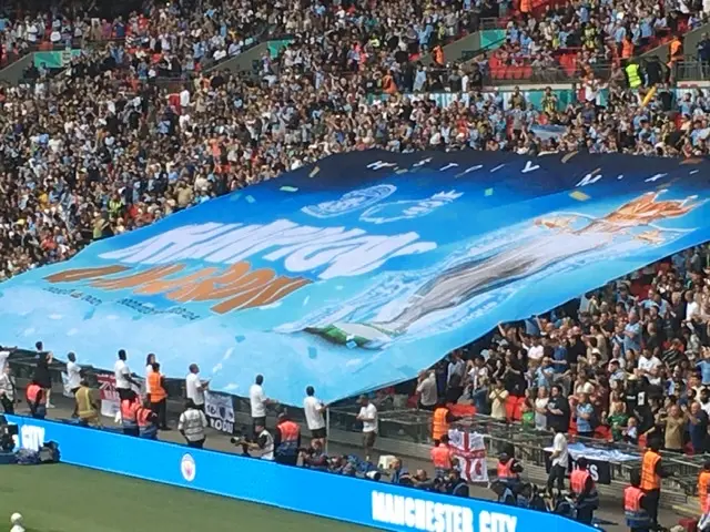 Manchester City flag