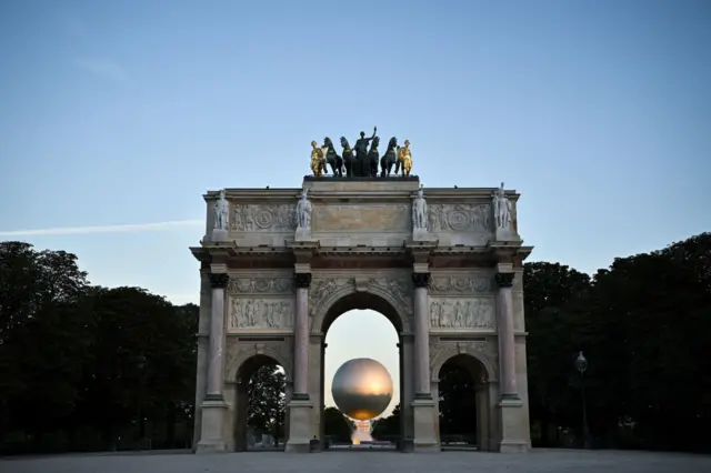 The Arc de Triumph