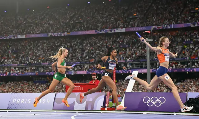 GB women's 4x400m relay team