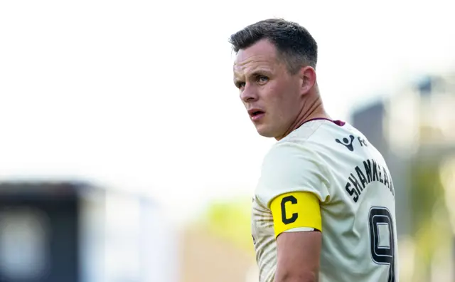 Hearts captain Lawrence Shankland