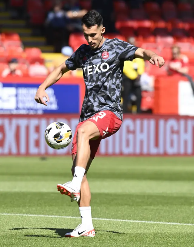 Aberdeen manager Bojan Miovski