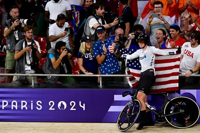 Jennifer Valente celebrates