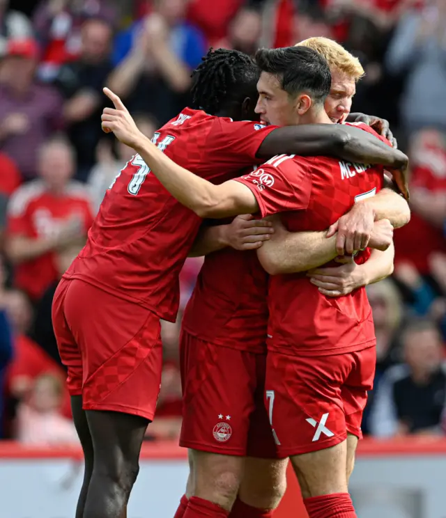 Aberdeen celebrate