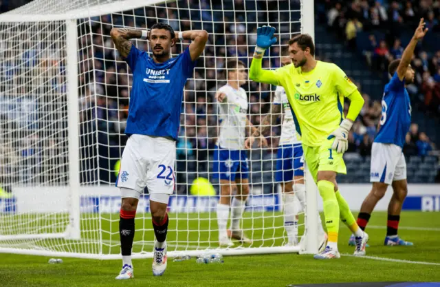 Rangers 0-0 Dynamo Kyiv (agg 1-1)