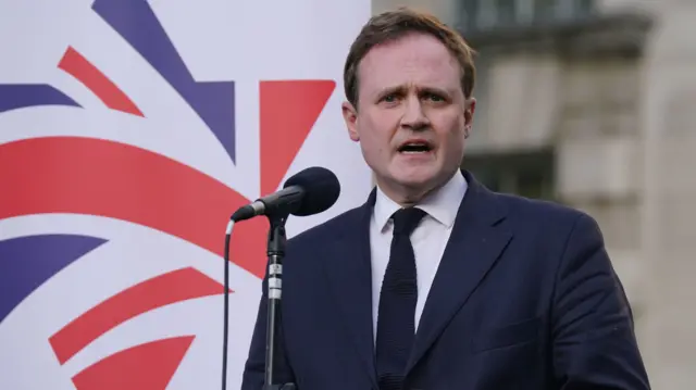 File photo dated 09/10/23 of shadow security minister Tom Tugendhat, who has become the second senior Tory to announce a leadership bid, indicating he would be prepared to quit the European Convention on Human Rights to protect the UK's borders.