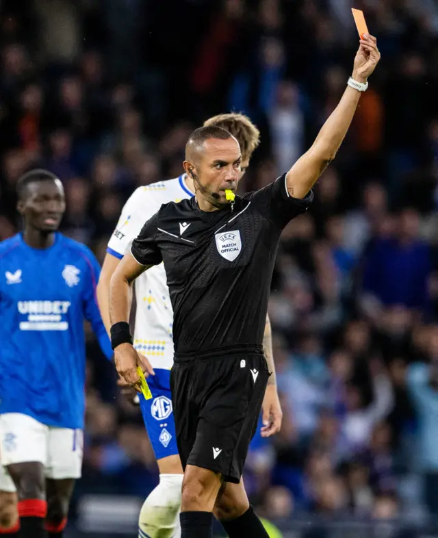 Rangers 0-0 Dynamo Kyiv (agg 1-1)