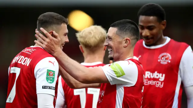 Fleetwood celebrate