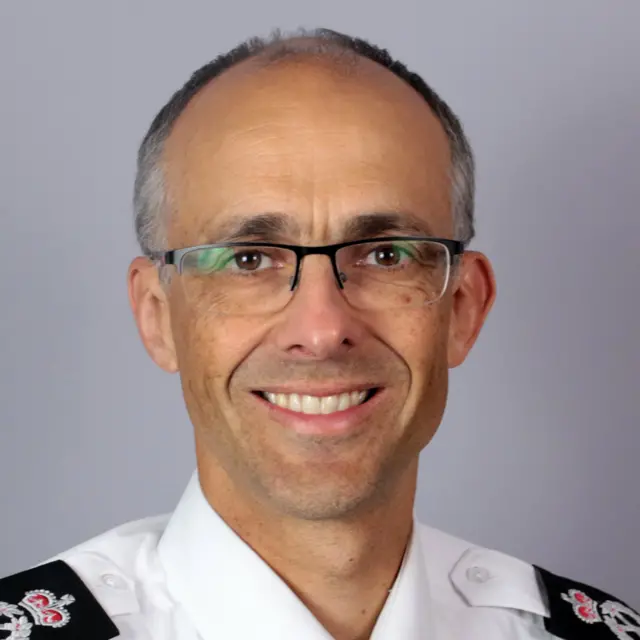 Norfolk Police's Chief Constable Paul Sanford