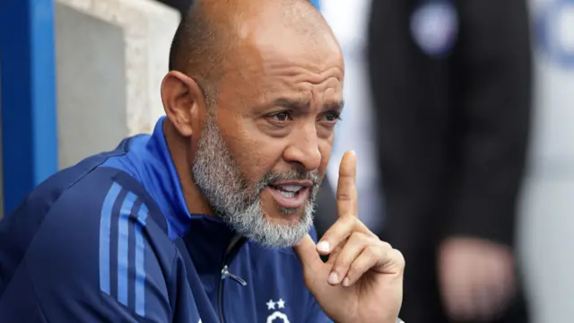 Nottingham Forest manager Nuno Espirito Santo