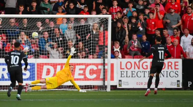 Ballkani celebrate goal