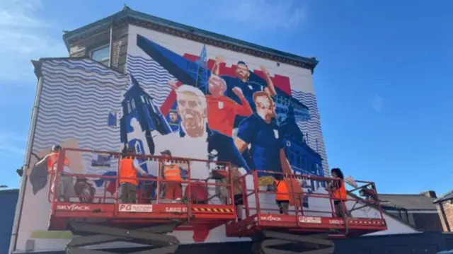 Ipswich Town mural
