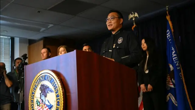 LA Police Chief Dominic Choi