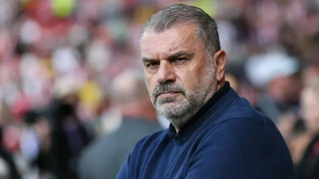 Tottenham manager Ange Postecoglou