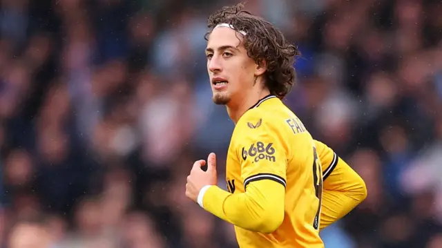 Wolves forward Fabio Silva