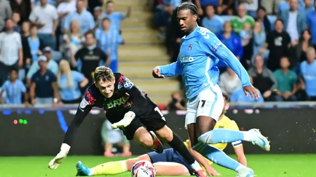 Haji Wright scores for Coventry