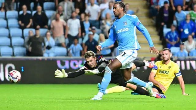 Haji Wright scores