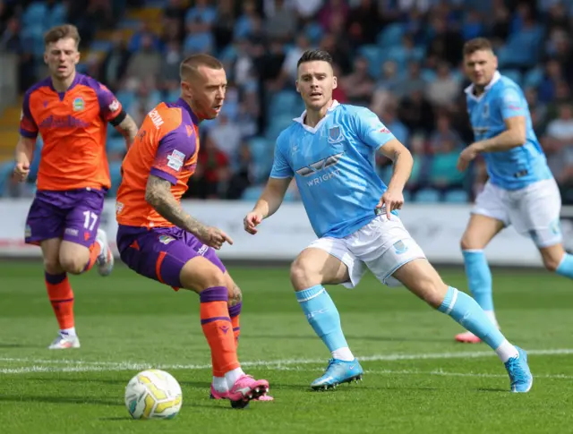 Josh Carson made his Ballymena debut against Linfield last weekend