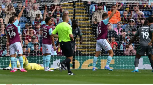 Cardiff get the ball in the net