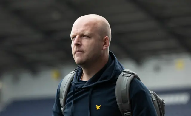 Hearts head coach Steven Naismith