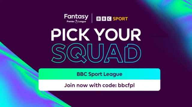 BBC Sport Fantasy Football league and code