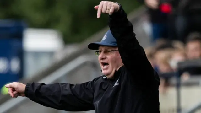 Falkirk manager John McGlynn