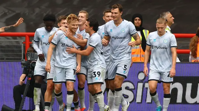 Millwall players celebrate