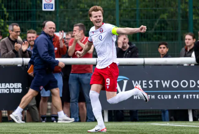 Spartans' Blair Henderson celebrates