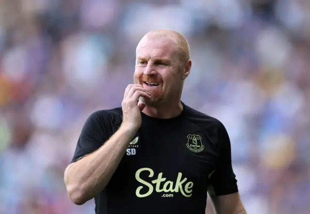 Dyche scratches his chin