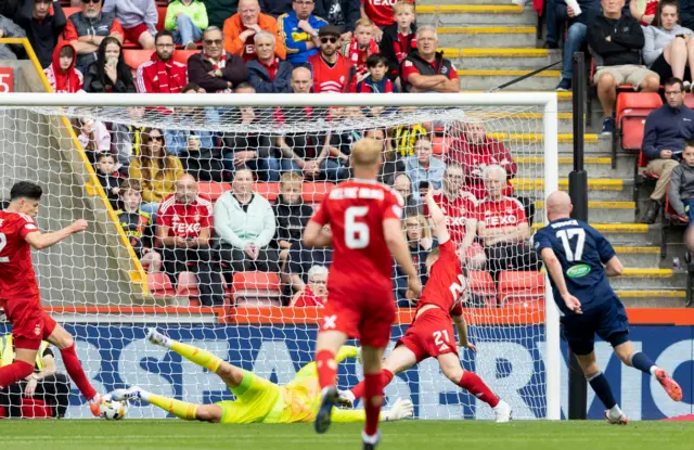 Jack Milne denies Zak Rudden a certain goal