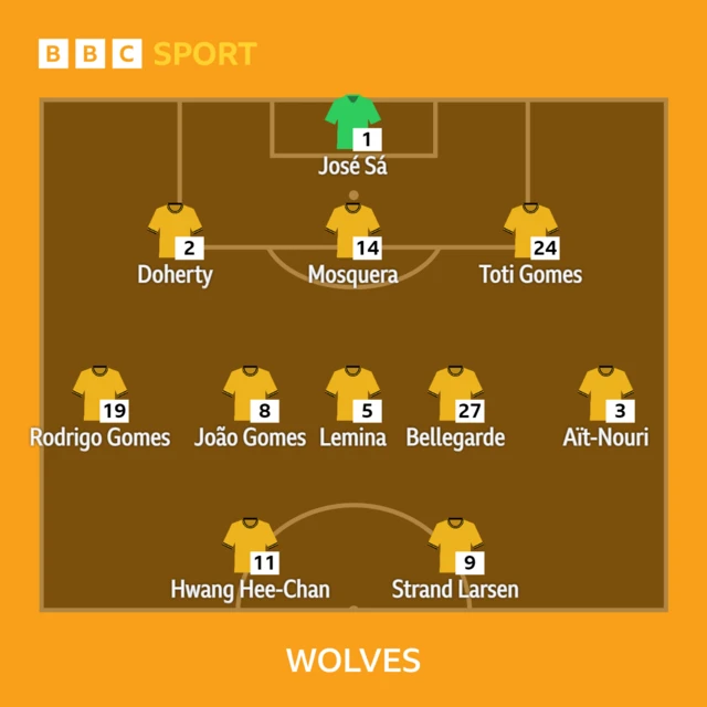 Wolves XI