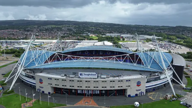 Bolton Wanderers' Toughsheet Stadium