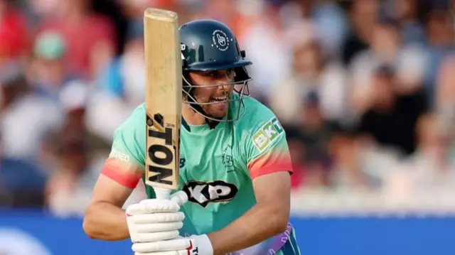 Will Jacks of Oval Invincibles bats during The Hundred Final match between Oval Invincibles Men and Southern Brave Men at Lord's Cricket Ground