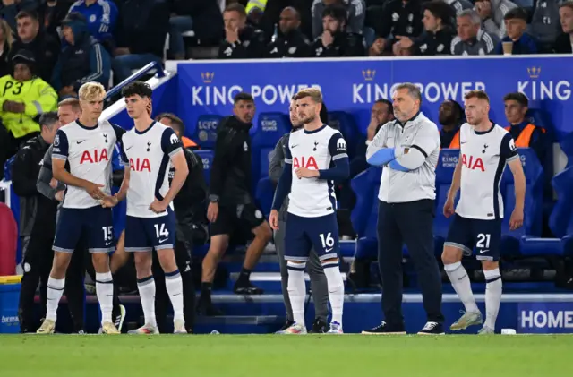 Tottenham substitutes