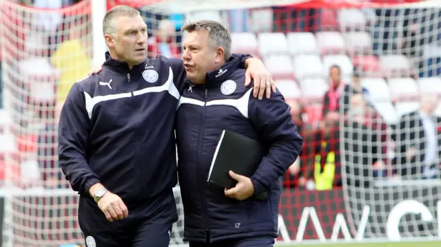 Nigel Pearson and Craig Shakespeare