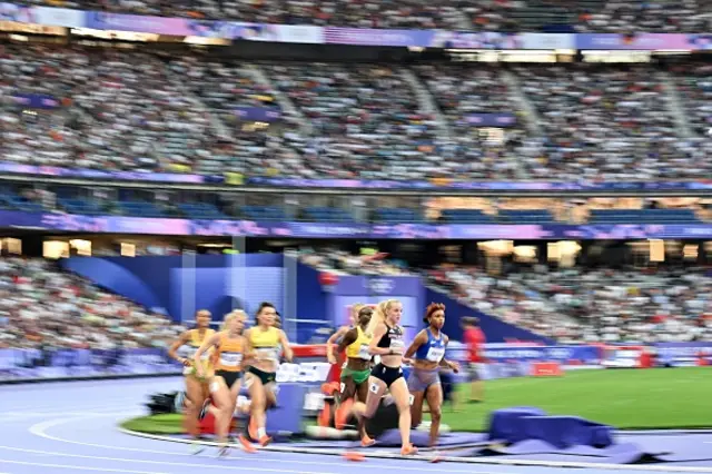 Britain's Keely Hodgkinson competes in the women's 800m