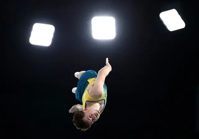 Brock Batty of Team Australia competes