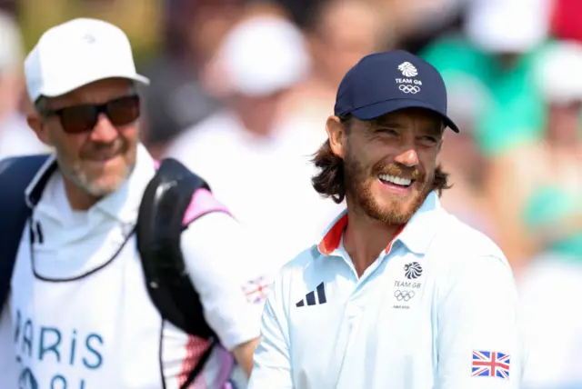 Tommy Fleetwood smiling