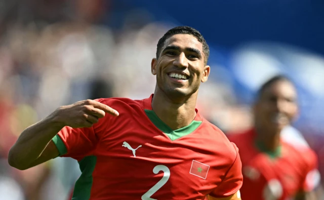 Morocco captain Hakimi