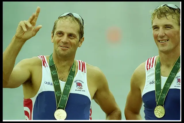 Matthew Pinsent and Steve Redgrave