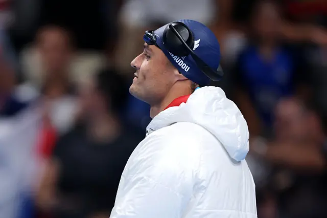 Florent Manaudou of Team France walks out