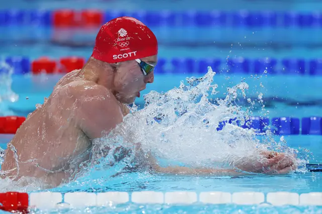 Duncan Scott of Team Great Britain competes